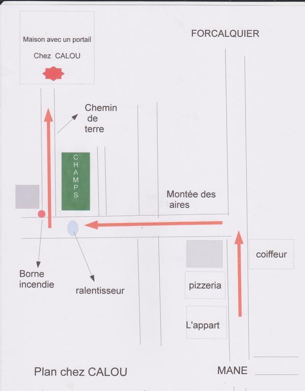 Chez Calou Acomodação com café da manhã Mane  Exterior foto